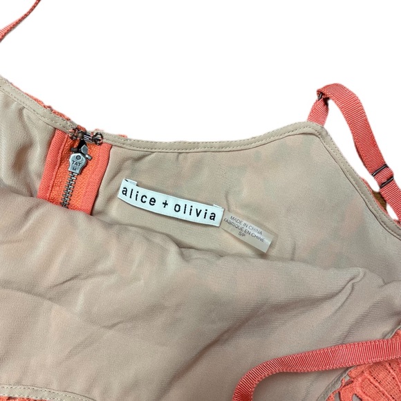 Alice + Olivia Crochet Lace Crop Top - Picture 6 of 6